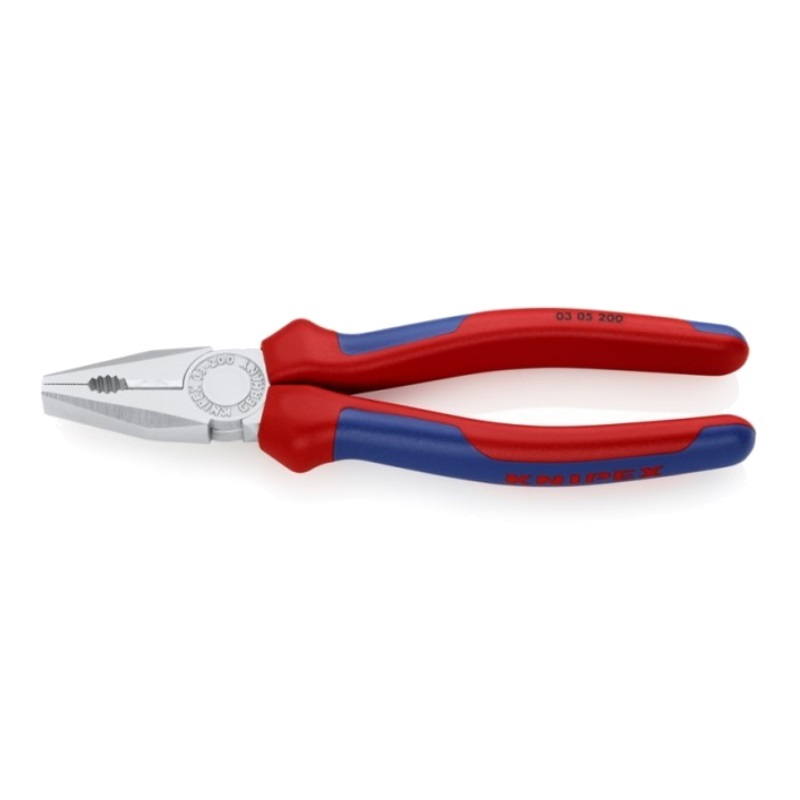 Плоскогубцы комбинированные Knipex KN-0305200, хромированные, 200 мм во Владимире