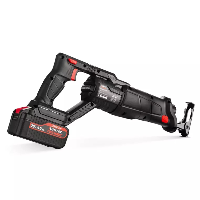 Пила сабельная аккумуляторная Runtec TECHNIC RT-RS700T, 20В, 2*4Ач, 700Вт в Кинешме