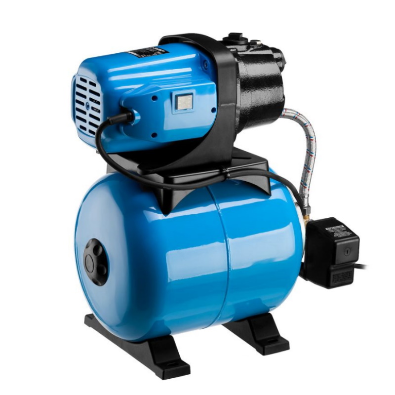 Станция насосная Зубр "Мастер" НАС-М3-1200-Ч автоматическая, 1200 Вт, 63 л/мин, напор 46 м, бак 20 л