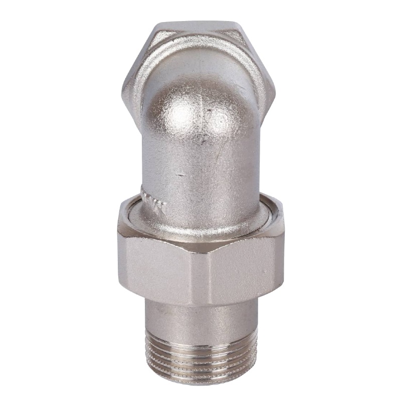 Американка угловая Stout SFT-0057-000034 ВН, 3/4", уплотнение под гайкой o-ring кольцо, никелированное в Переславле