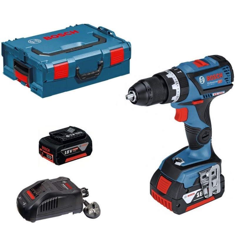 Аккумуляторная ударная дрель-шуруповерт Bosch GSB 18V-60 C 0.601.9G2.100 в Туле