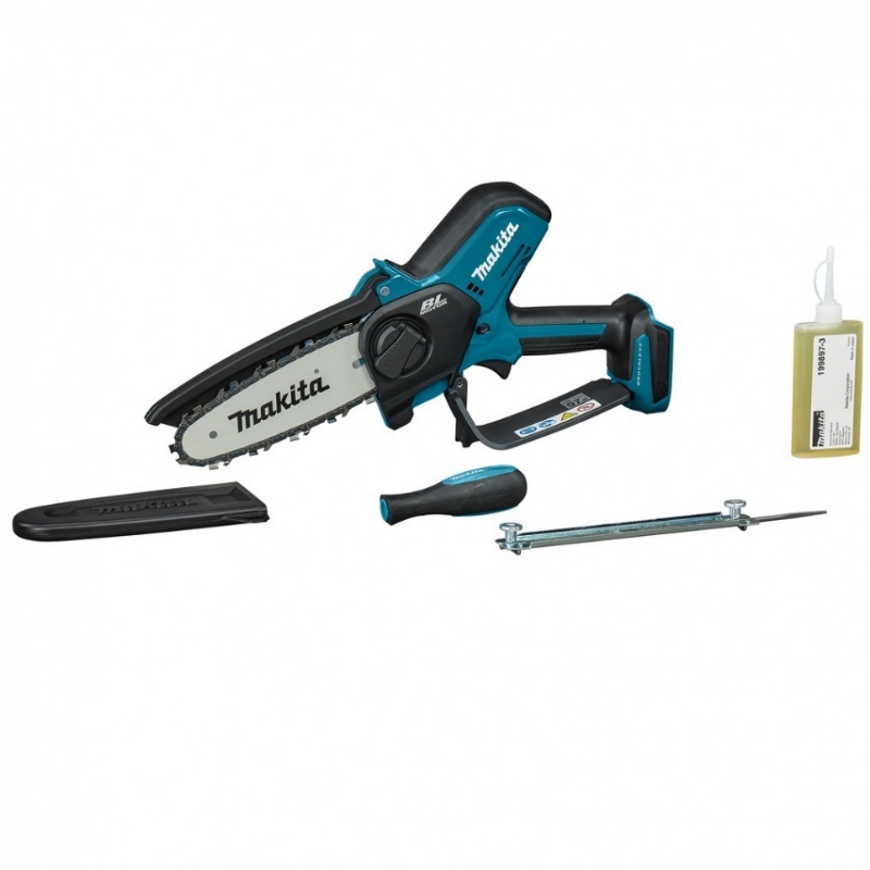 Пила цепная аккумуляторная бесщеточная Makita DUC150Z UC029G, 18В,  6"/15см, + Кобура для пилы в Кинешме