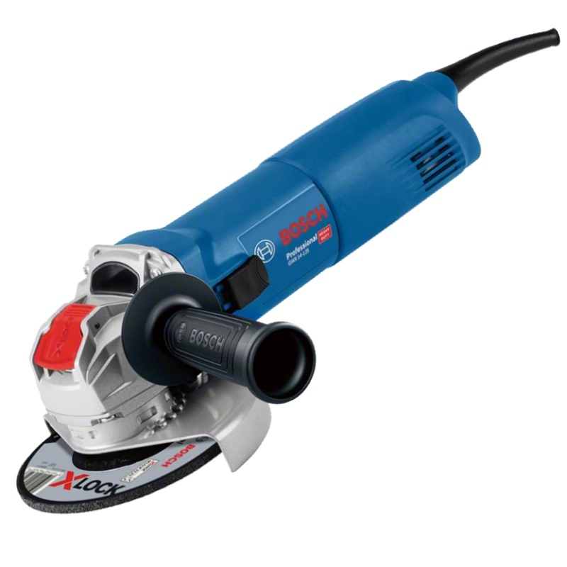 Угловая шлифмашина (болгарка) Bosch GWX 14-125 X-LOCK 0.601.7B7.000, 125 мм, 1400 Вт, плавный пуск в Твери
