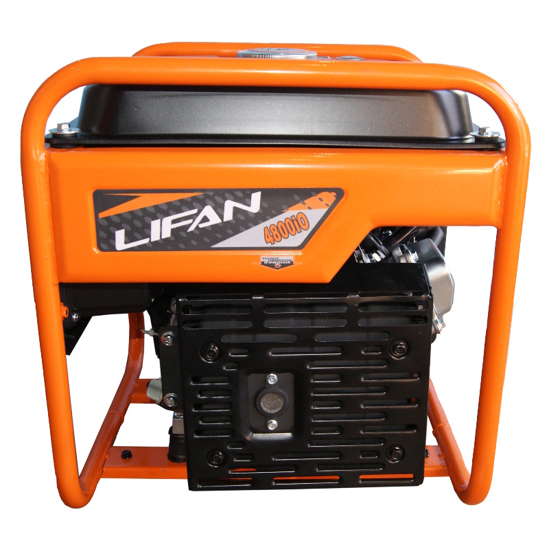 Генератор Lifan 4800iO (двигатель KP230, 220В, 3.8кВт, инверторный, открытая рама)