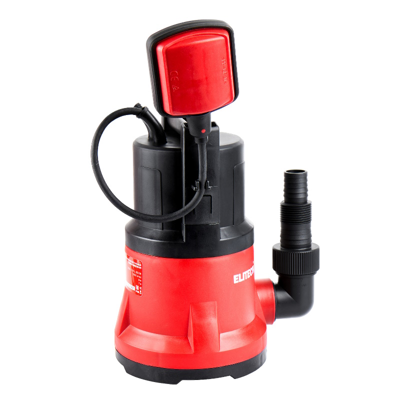 Насос погружной Elitech НПД 550-5П 205630, дренажный, 550 Вт, 11000 л/ч, Н=8 м, ч/вод в Твери