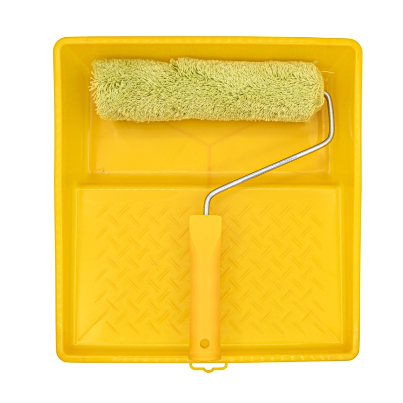 Набор малярный РемоКолор 04-1-126, 2 предмета: валик "Синтэкс" 240мм, кювета 350х320мм в Туле