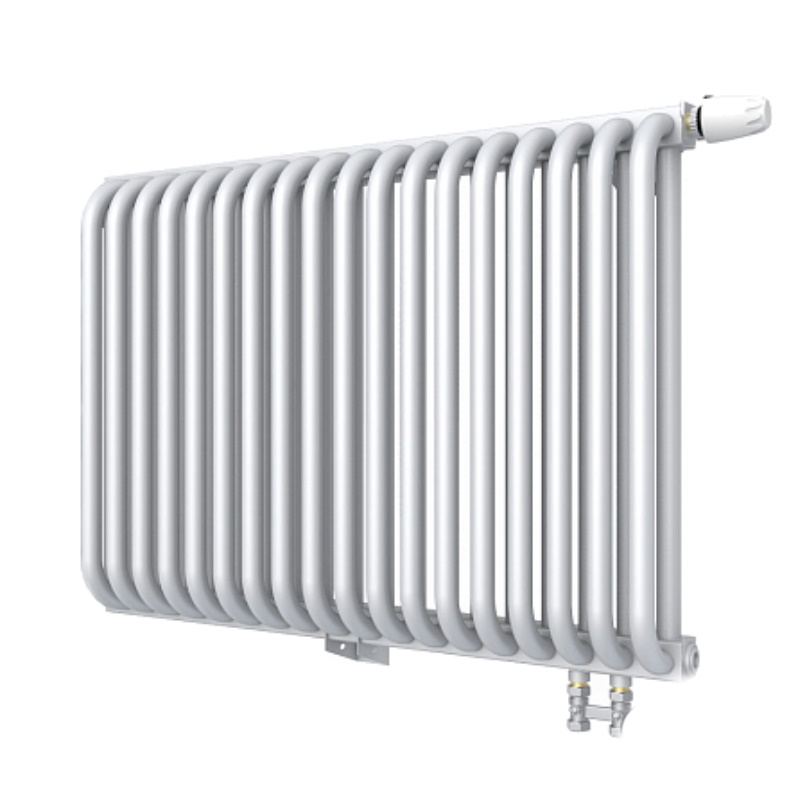 Радиатор Rommer RST 2050/18 RST-205018-020, стальной, 2 трубчатый, нижнее правое подключение RAL9016