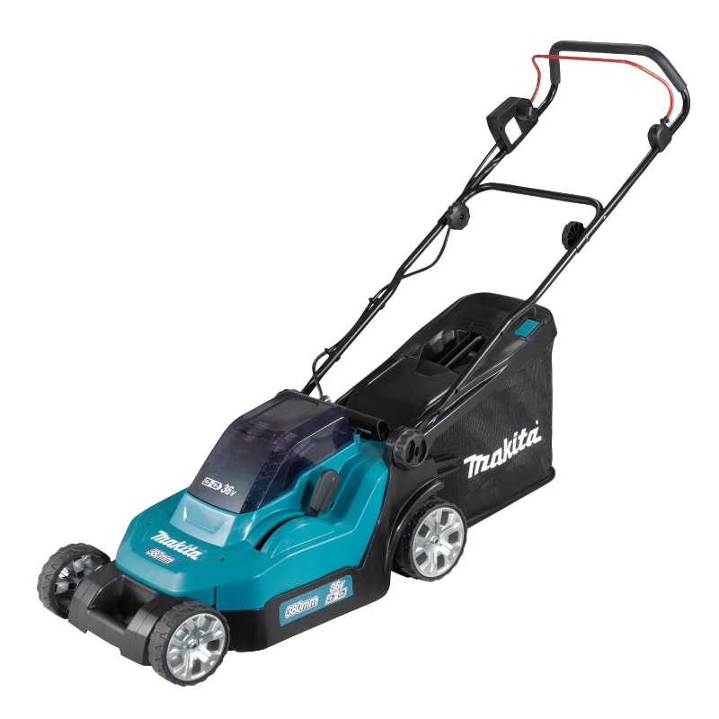 Аккумуляторная газонокосилка Makita DLM382Z (АКБ + ЗУ, акк. 3 Ач, Li-ion, тип травосборника мягкий) в Угличе