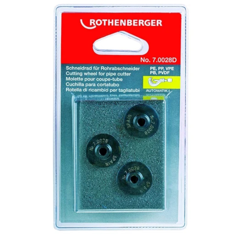 Режущий диск Rothenberger 70028D, для 7.0031, 23,6 мм, для толщин до 7мм, 3 шт. в Коврове