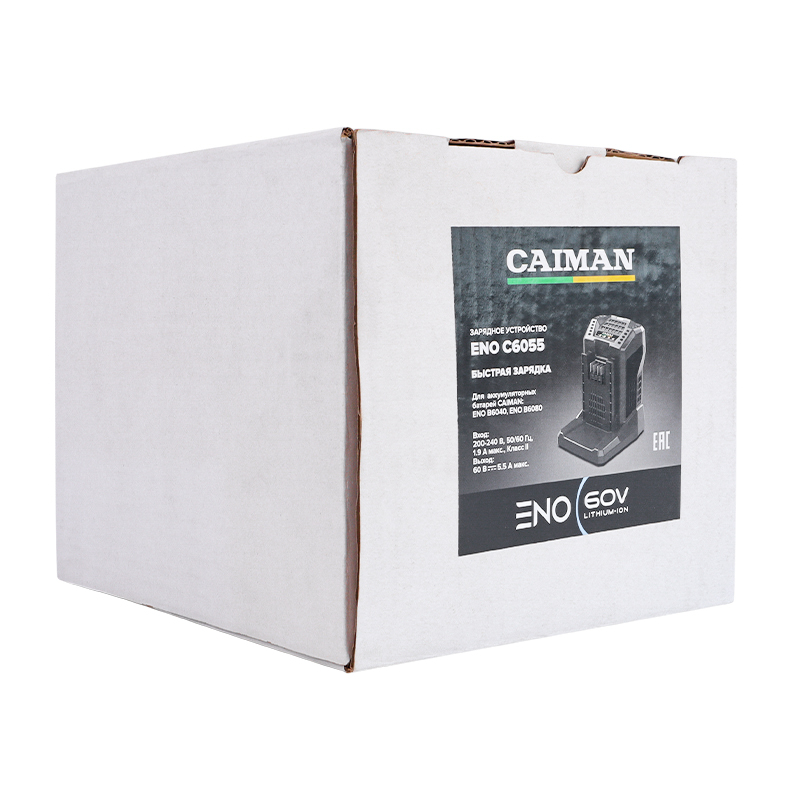 Зарядное устройство Caiman ENO C6055 для батарей 4-8Ah, быстрое в Иваново