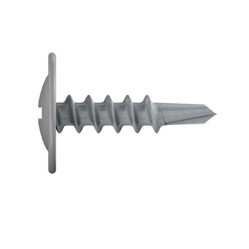 Саморез Starfix SMP1-87302-150, 4.2х16 мм, с прессшайбой, цинк, со сверлом, RAL 7004 (150 шт в пласт. конт.)  в Александрове
