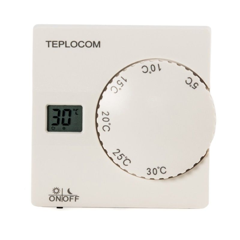 Проводной комнатный термостат Teplocom TS-2AA/8A  для котла