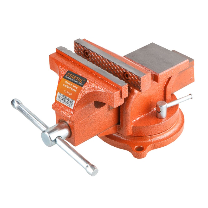 Тиски Startul MASTER ST9500-150 ST9500-150 150 мм слесарные поворотные 5030₽