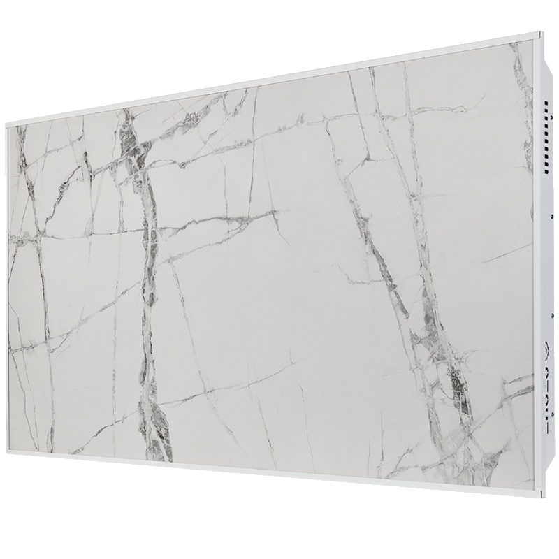 Отопительная панель Stout WHITE STONE SCT SCT-00WW-012060, 120*60, белый гранит/белый корпус в Александрове