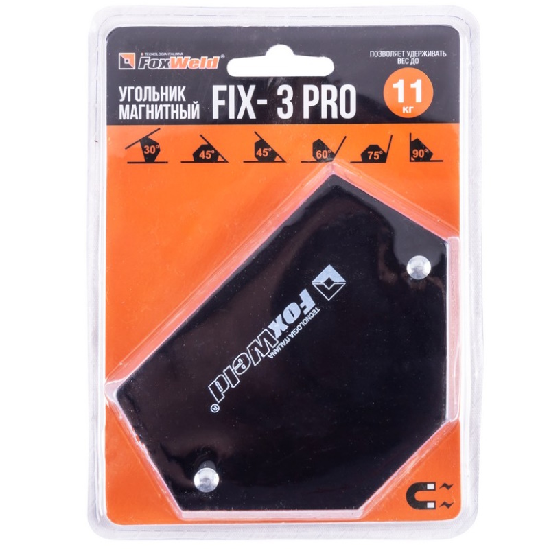 Угольник магнитный FoxWeld FIX-3Pro 5393