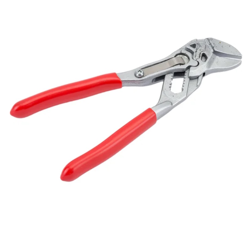 Клещи переставные-гаечный ключ Knipex KN-8603125SB, зев 23 мм, длина 125 мм, хром, обливные ручки, SB в Муроме