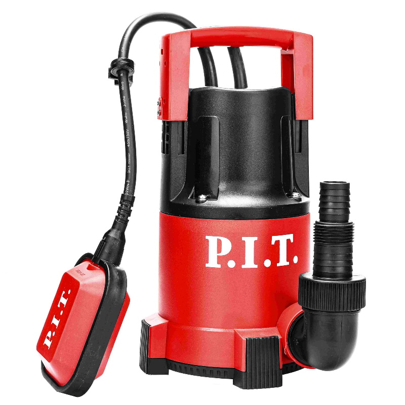 Насос дренажный P.I.T. PSW550-C, электрический 550Вт, чистая вода, напор 9м, 150л/мин, ударопрочный пластик во Владимире