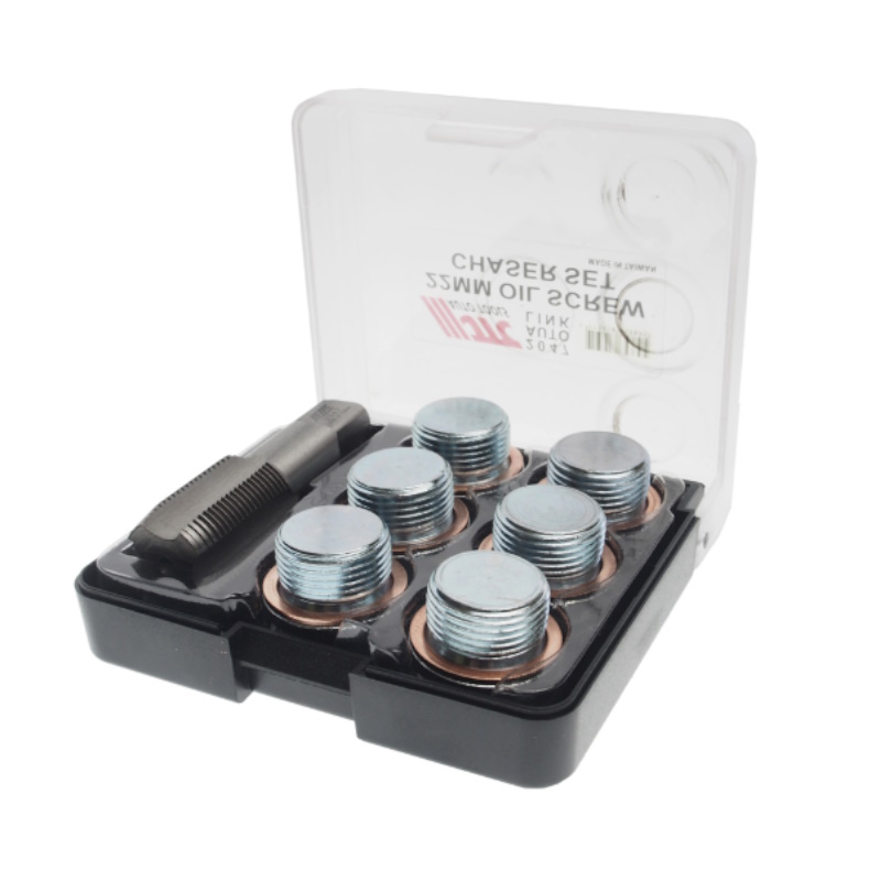 Набор для ремонта резьбы маслосливных отверстий JTC JTC-2047 22мм в боксе 4884₽