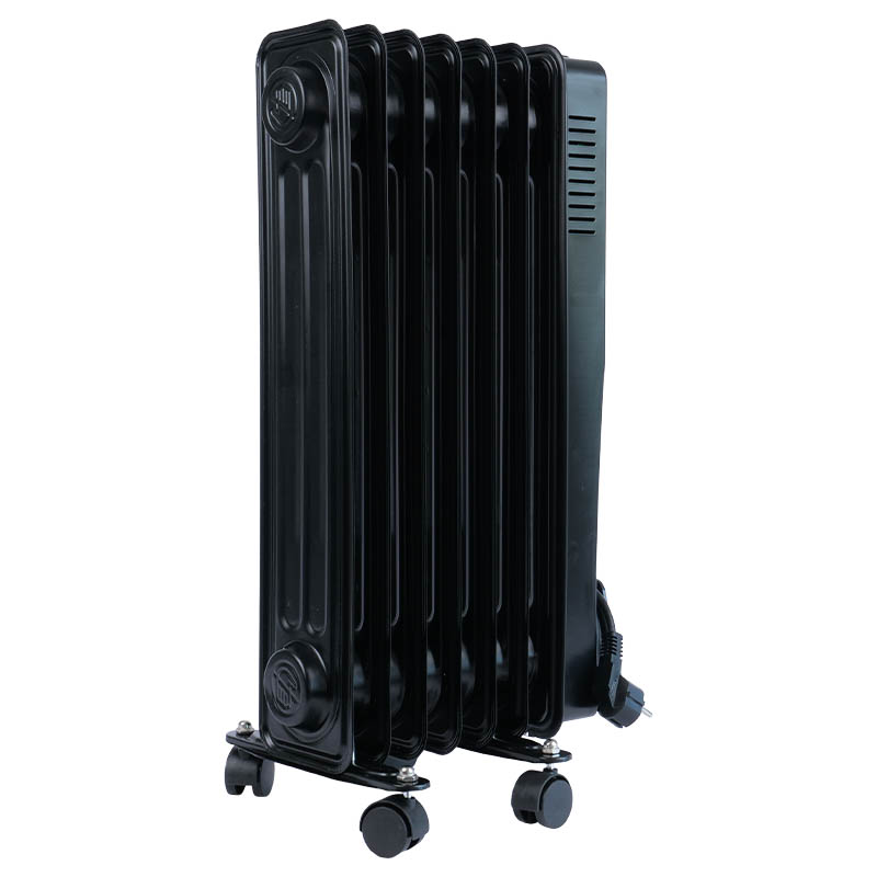Масляный обогреватель Ballu BOH/CL-07BRN black (мощность 1500 Вт, 7 секций, механическое управление) в Рыбинске
