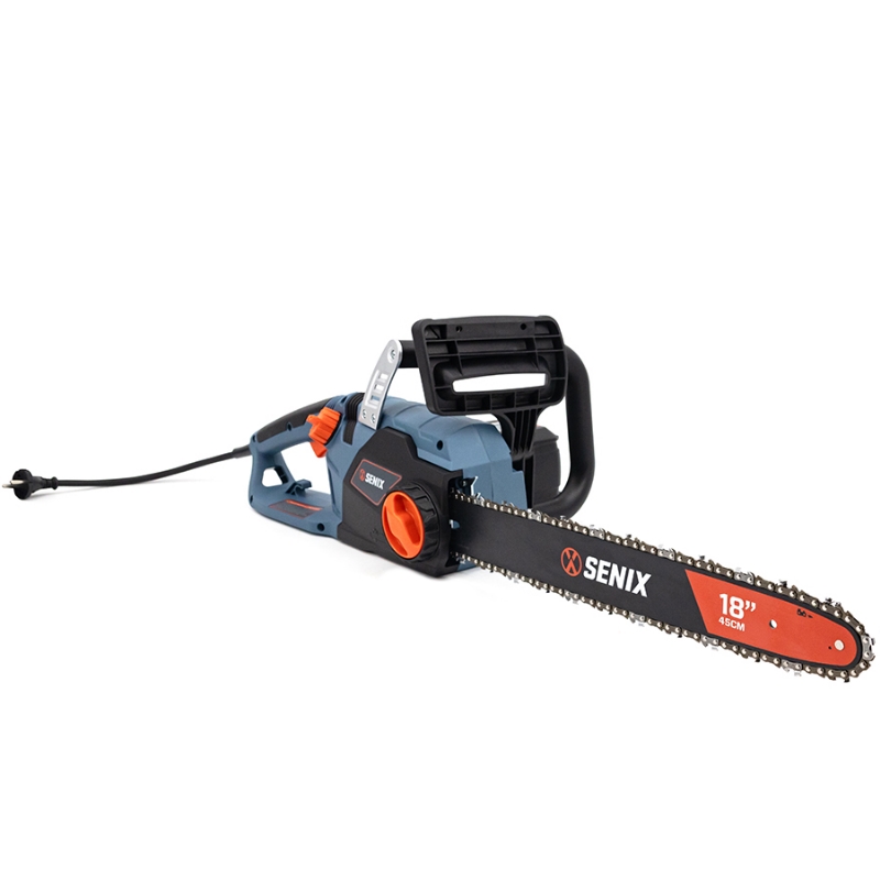 Пила цепная электрическая Senix CSE24-M2-EU, 2400Вт, 18", шаг 3/8", паз 1,1 мм, 62 звена в Ярославле
