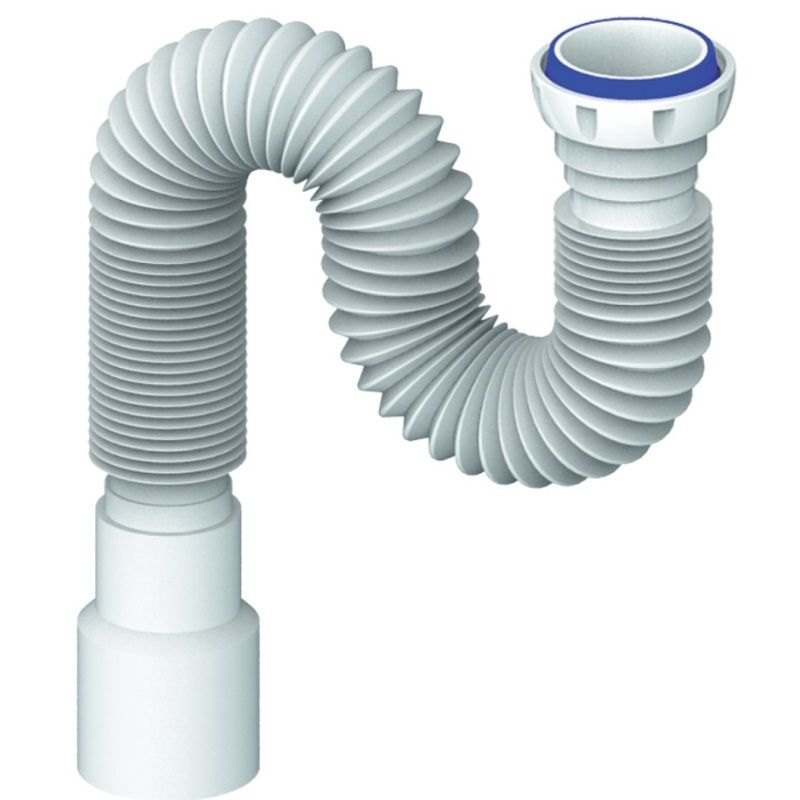 Гибкая труба унив. Unicorn D85 800 мм  1.1/2"х40/50