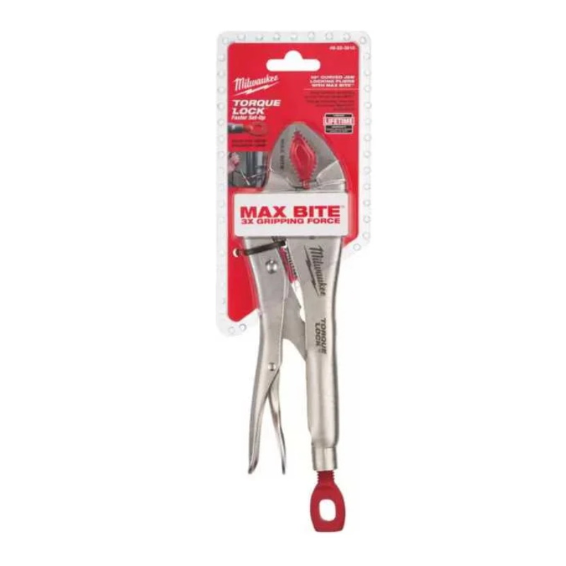 Зажим с изогнутыми губками Milwaukee TORQUE LOCK MAXBITE 4932471730, 170мм, 7", GEN II в Туле