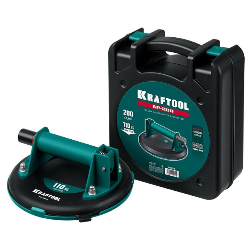 Вакуумная присоска Kraftool SP-2003 3257-20 110 кг 200 мм 2908₽