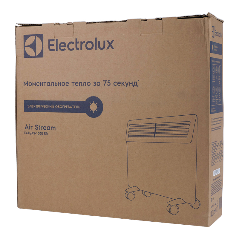 Конвектор электрический напольный Electrolux ECH/AS-1000 ER (1000Вт, ножки в комплекте)