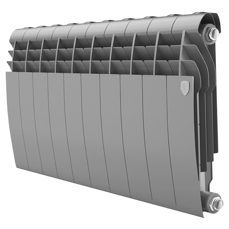 Радиатор Royal Thermo BiLiner 350 /Silver Satin НС-1197126, 10 секций