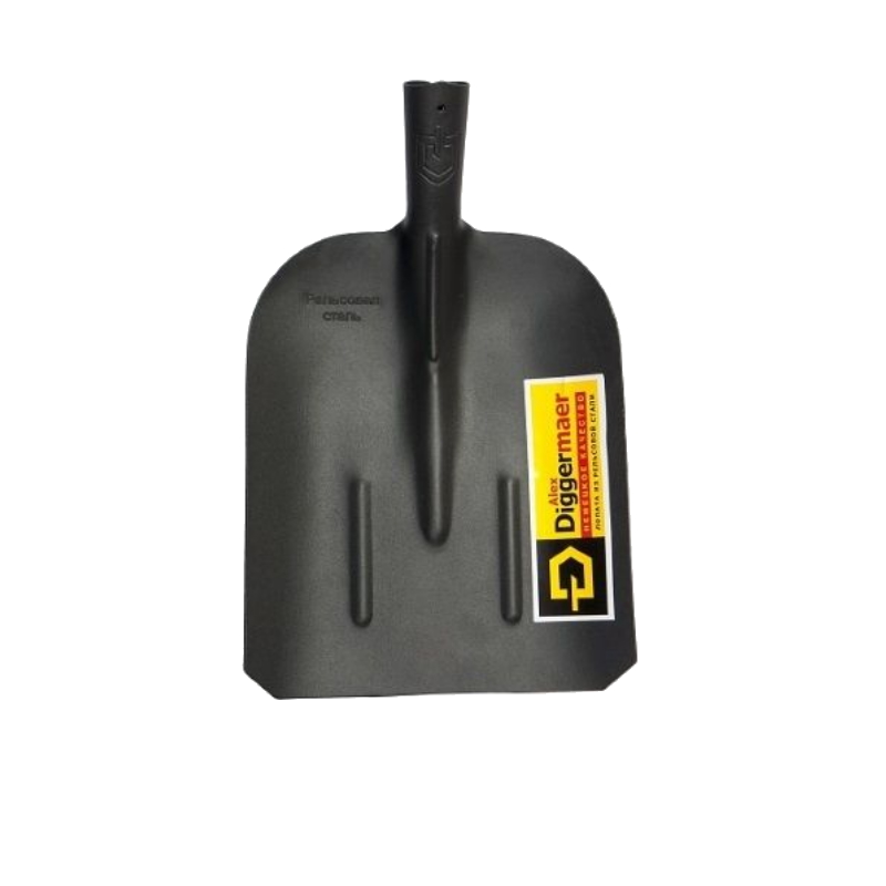 Совковая песочная лопата с черенком и ручкой Diggermaer D1.1C1P