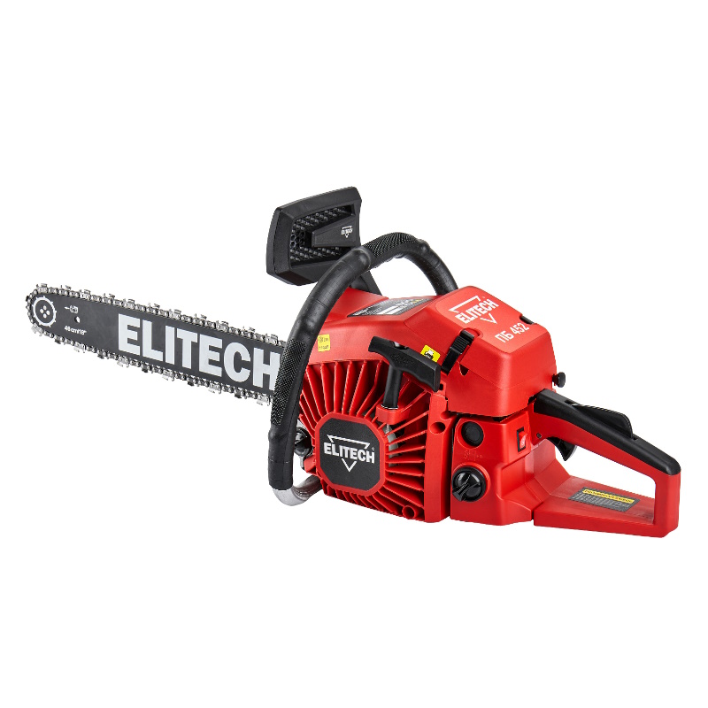 Бензопила Elitech ДМ ПБ 452 (E1611.013.00) 205449, 45 см3, 2.0 кВт/2.7 л.с.,шина 45 см,3200-1000 об/мин в Рыбинске