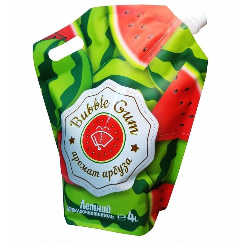 Жидкость стеклоомывающая Bublle Gum 002506, 4л летняя в Иваново