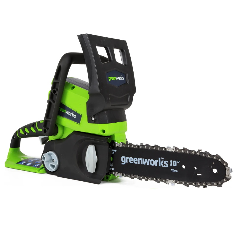 Пила цепная Greenworks G24CS25K2 24В 2000007VB, c аккумулятором 4 Ач и зарядным устройством в Коврове