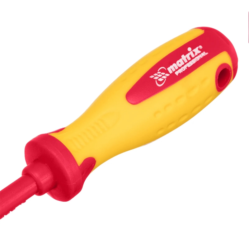 Отвертка Matrix Insulated 12914 до 1000 В, SL3,0x80 мм, CrMo, 2к рукоятка в Угличе