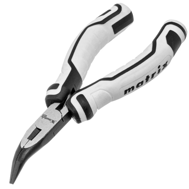 Длинногубцы Matrix Mini PRO 17831 125 мм изогнутые авторазжим 407₽