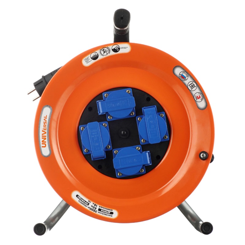 Удлинитель на катушке UNIVersal ВЕМ-259 9632974 (КГ, 3х1,5, 50 м, IP44) в Кинешме