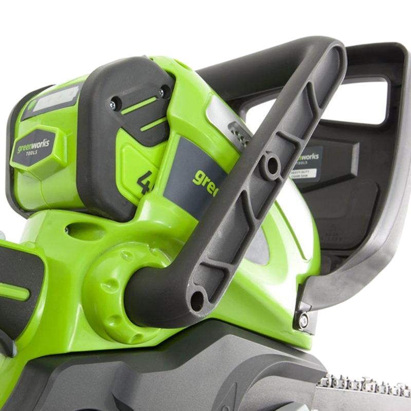 Пила цепная аккумуляторная Greenworks G40CS30 20117, 40В, без АКБ и ЗУ в Коврове