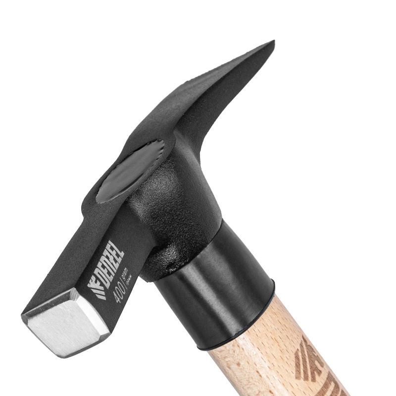 Молоток каменщика Denzel EFP 10641, 400 г, буковая рукоятка