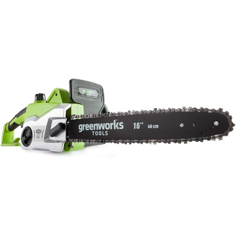 Электрическая цепная пила Greenworks GCS1840, 1800 Вт, 40 см