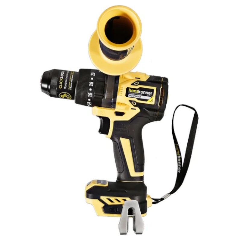Дрель аккумуляторная Hanskonner HCD18165BL, б/щ удар 1BS,165Нм, под MAKITA LXT, 13мм, без АКБ и ЗУ в Угличе