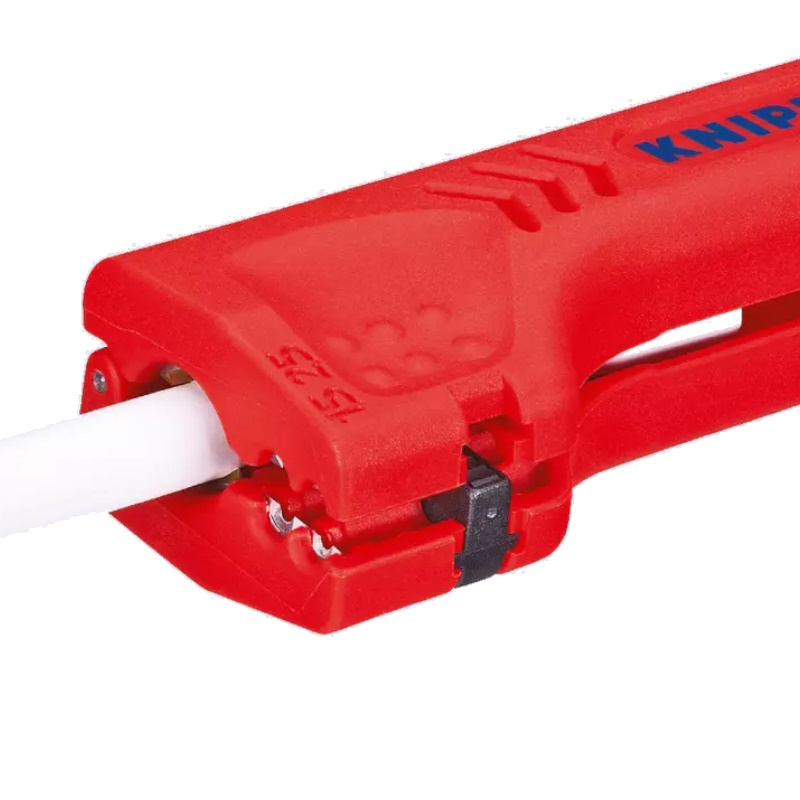 Стриппер универсальный для кабеля домовой и промышленной сети Knipex KN-1690130SB, Ø 8-13 мм, 1.5-2.5 мм², длина 130 мм в Кинешме