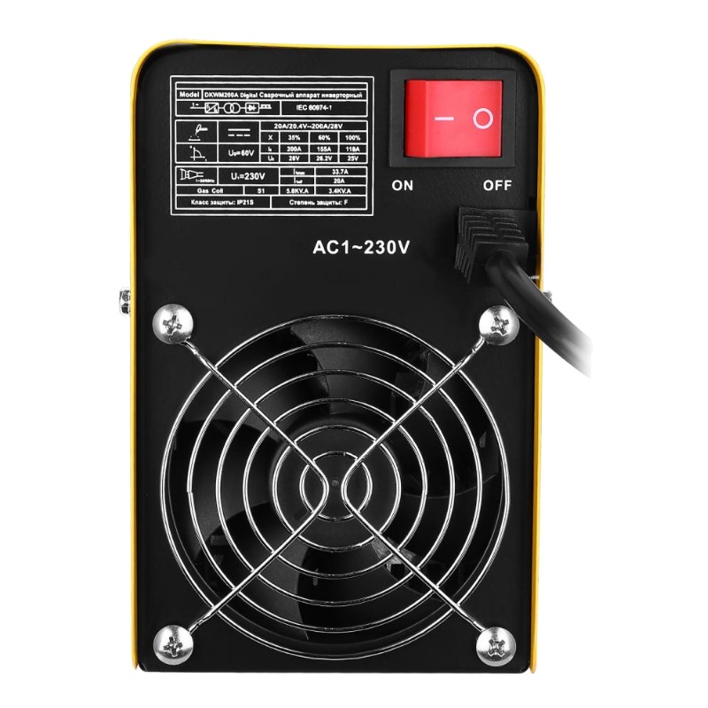 Сварочный аппарат инверторный 200A Deko DKWM200A Digital 083-3000