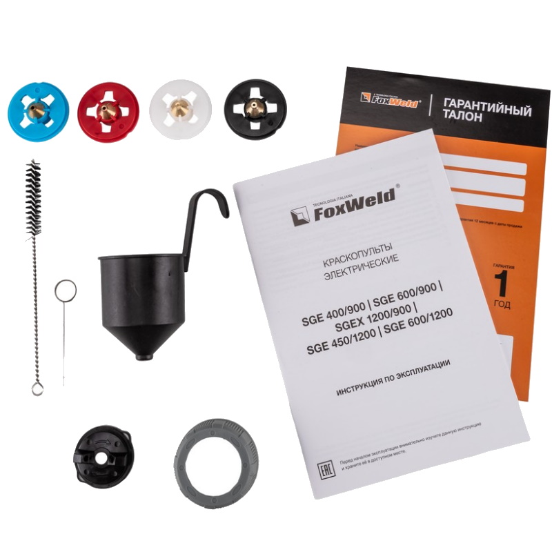Краскопульт электрический FoxWeld SGE 600/1200 9750 в Туле