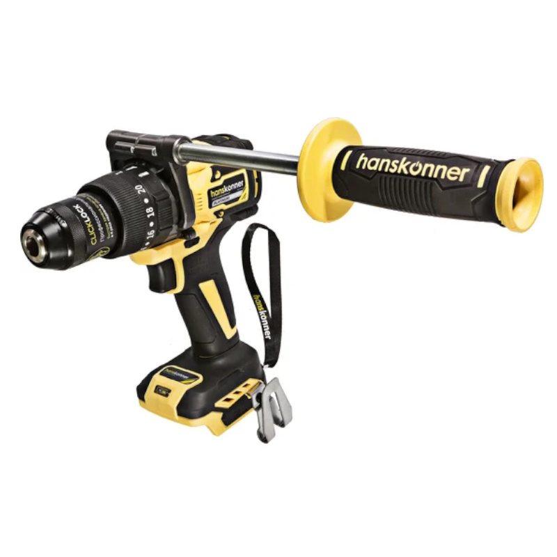 Дрель аккумуляторная Hanskonner HCD18165BL, б/щ удар 1BS,165Нм, под MAKITA LXT, 13мм, без АКБ и ЗУ в Угличе