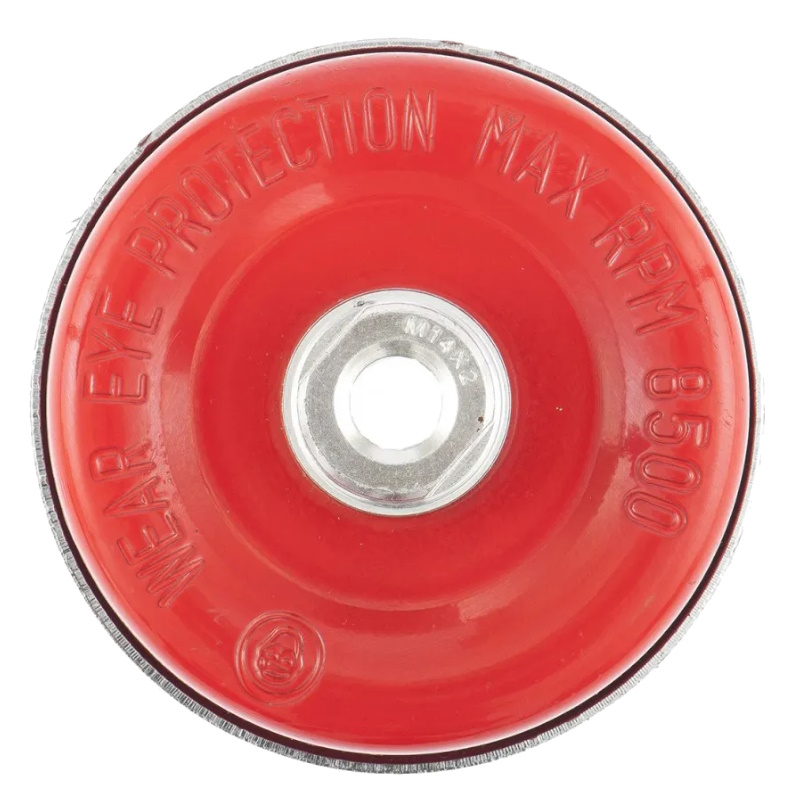 Щетка для УШМ Matrix Heavy Duty 74672, 100 мм, М14, чашка, крученая проволока 0,5 мм