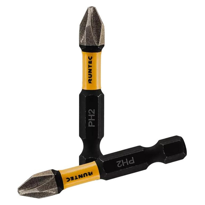 Бита ударная Runtec RT-IB51 Diamond Coating H6.35 50мм PH2 5шт. в Туле