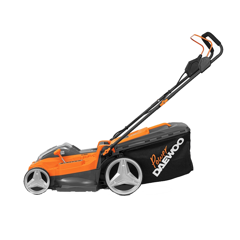 Газонокосилка аккумуляторная Daewoo DLM 4042Li SET, 21В , бесщеточный двигатель , ширина кошения 40см , мульчирование  (АКБ 5 А*ч -2ШТ +ЗУ)