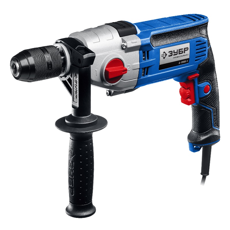 Безударная дрель Зубр Д-П900-2