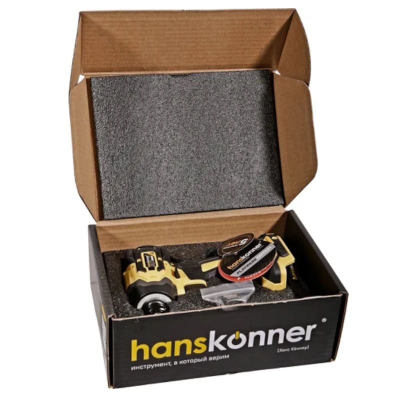 Аккумуляторный ударный винтоверт Hanskonner HCD20280BLW 1BatterySystem
