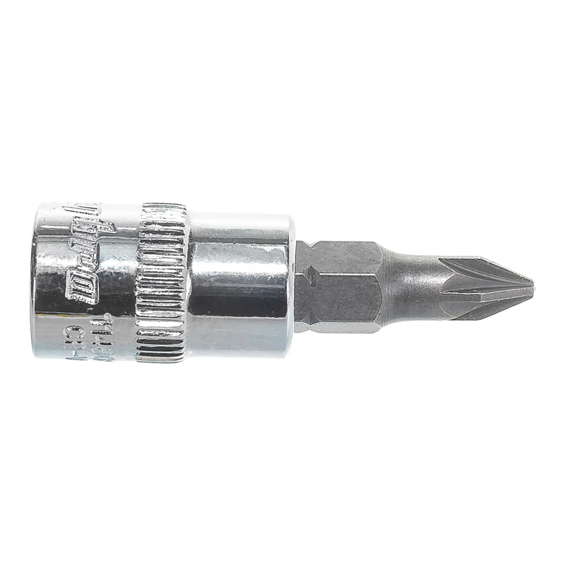 Насадка торцевая Ombra, 114601 (1/4"DR с вставкой-битой POZIDRIV® PZ1) в Переславле